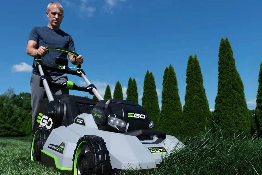 cordless electric mowers